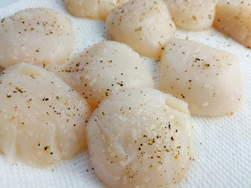 Seared Scallops with Roasted Beet Puree Give it Some Thyme