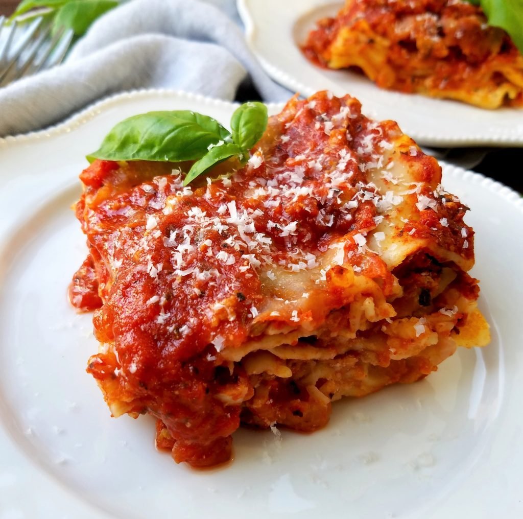 Turkey Bolognese Lasagna Give it Some Thyme