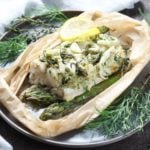 Cod Asparagus and Fennel Packets | giveitsomethyme.com