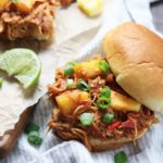 Slow Cooker Hawaiian Chicken Sloppy Joes | giveitsomethyme.com