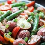 Baby Potato & Green Bean Salad - giveitsomethyme.com