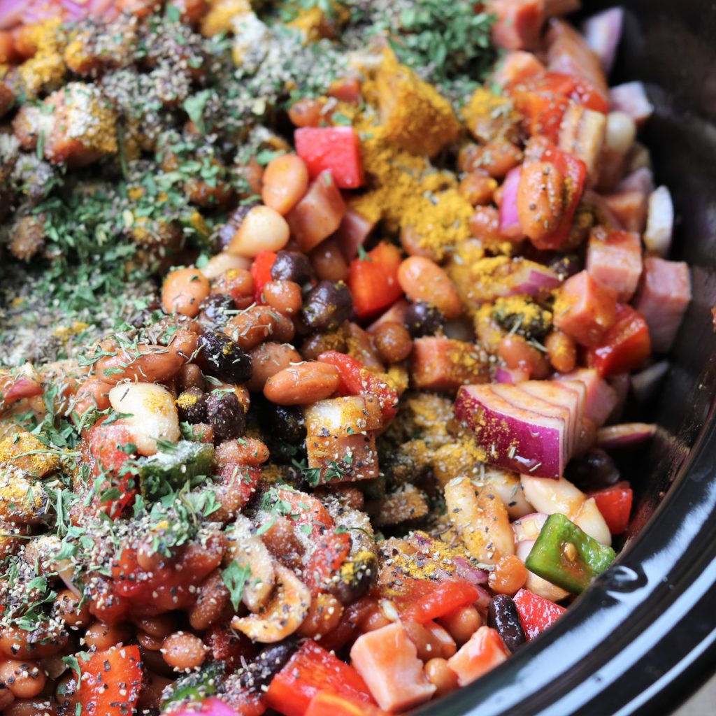 Slow Cooker Soda Baked Beans Give it Some Thyme