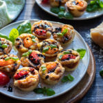 Cherry Tomato & Pancetta Mini Quiches | giveitsomethyme.com – a delicious and easy mini quiche recipe perfect for brunch or snacking any time of day! #miniquiche #miniquicherecipe #miniquichesinmuffintin #easterbrunchfood #easterbrunchideas #mothersdaybrunch #mothersdaybrunchideas #brunch #brunchrecipes #brunchideas #appetizers #giveitsomethyme