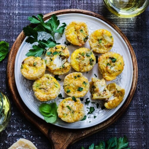 Mini Crab Puff Pastry Quiches Give it Some Thyme