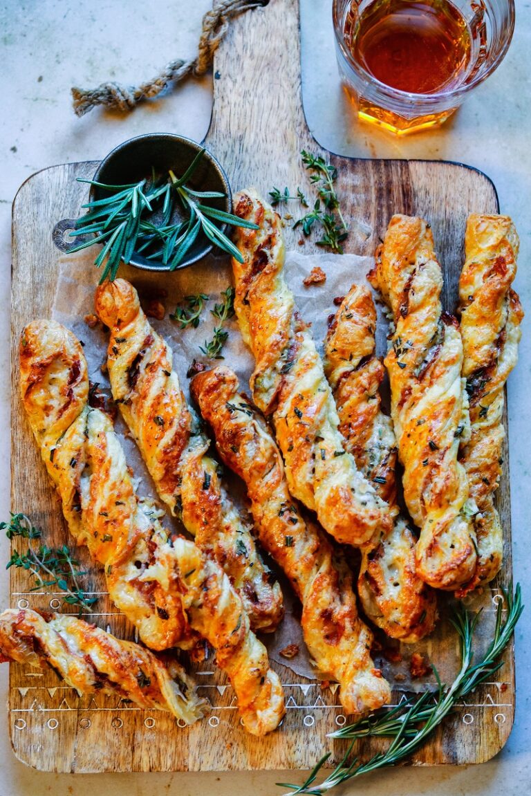 Cheesy Prosciutto Puff Pastry Twists Give it Some Thyme
