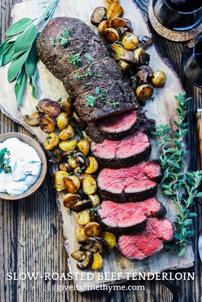 Perfectly roasted whole beef tenderloin is an elegant dinner for Christmas and special occasions no one will forget!