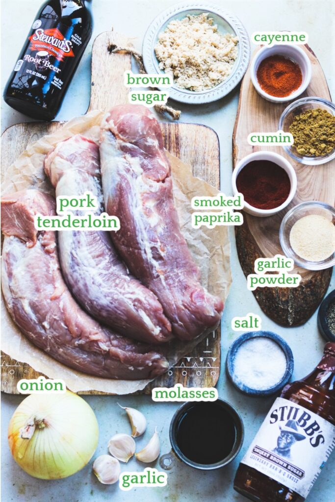 Root Beer Pulled Pork Tenderloin (Crock Pot) Give it Some Thyme