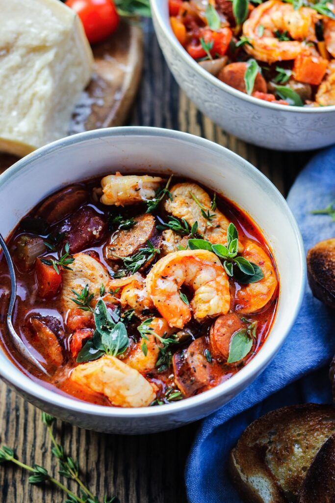 Shrimp Stew with Chicken and Sausage Give it Some Thyme
